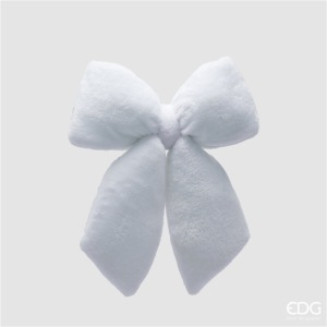 EDG - Fiocco Furry bianco 43x41 cm