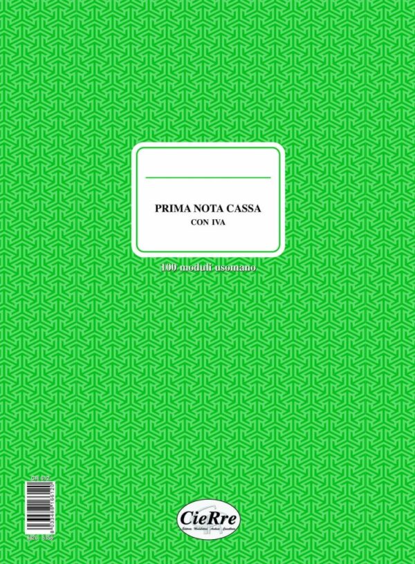 CIERRE - Blocco prima nota cassa IVA usomano